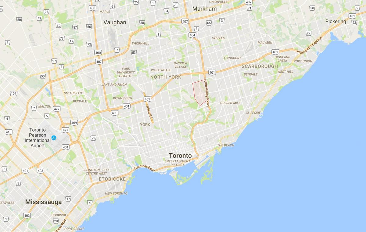 Peta Don Mills district, Toronto