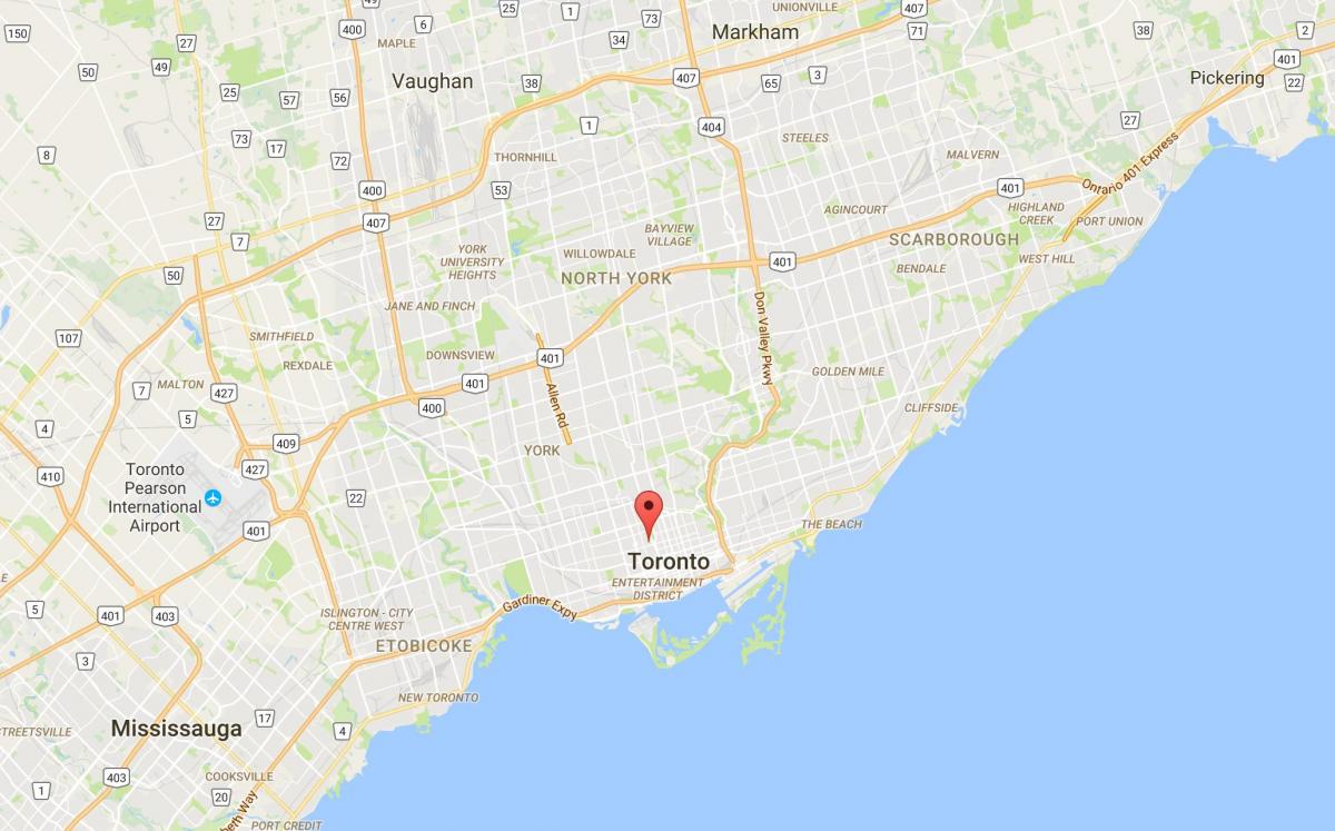 Peta Penemuan Kecamatan Toronto