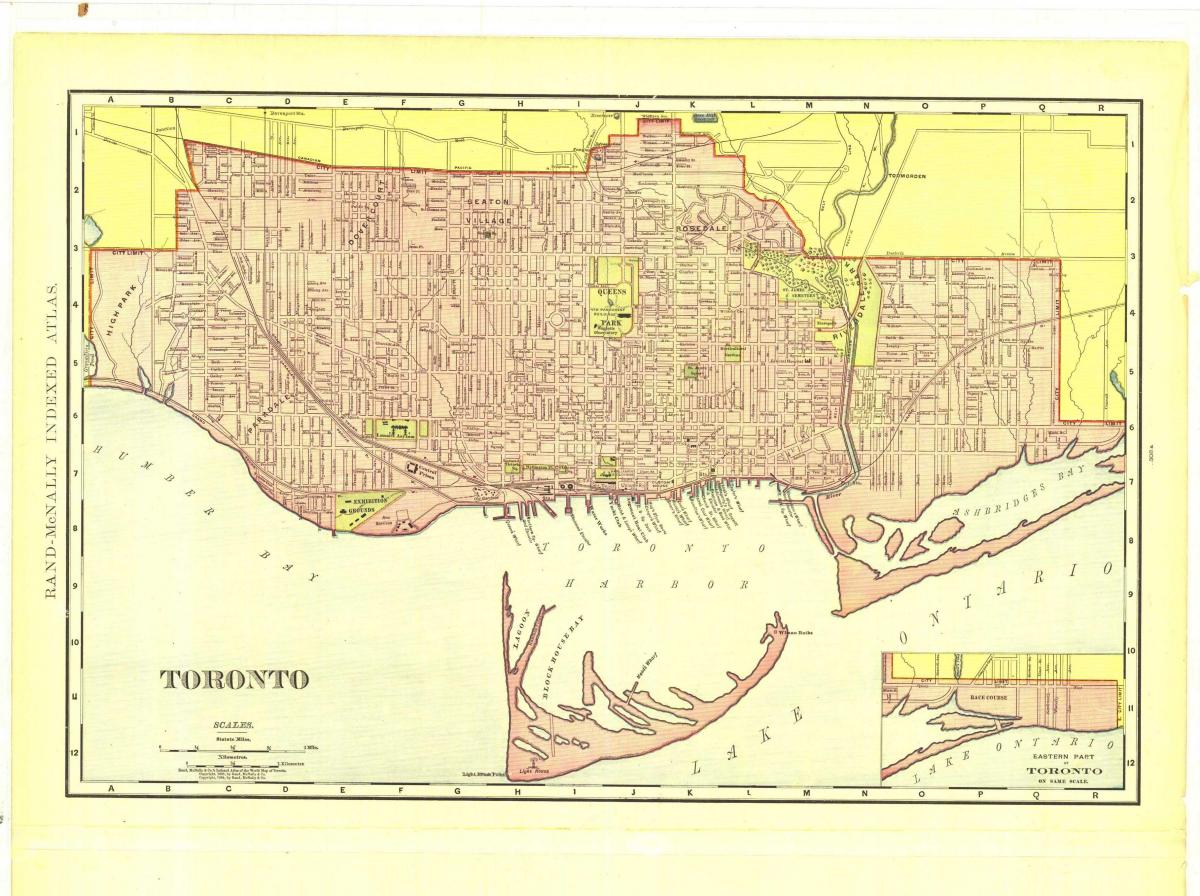 Peta sejarah Toronto