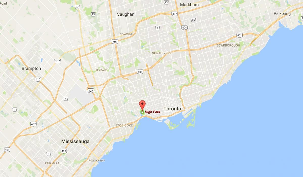 Peta Tinggi Park district, Toronto
