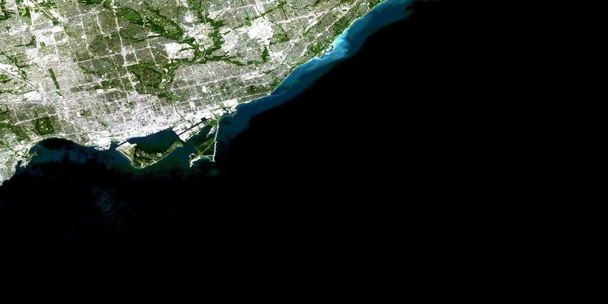 Peta dari Toronto satelit