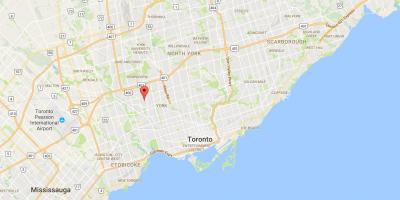 Peta dari Amesbury kota Toronto