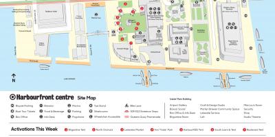 Peta dari Harbourfront centre parkir