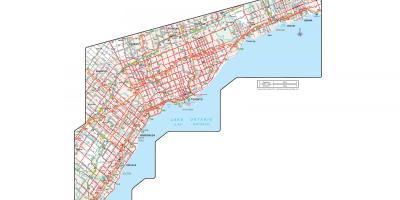Peta Jalan resmi dari Ontario