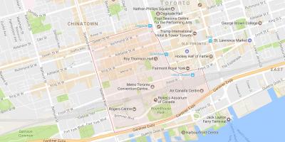 Peta Kawasan Hiburan, sekitar Toronto
