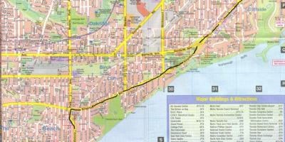 Peta dari Kingston road Ontarion