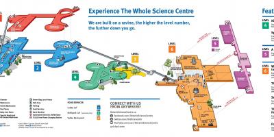Peta dari Ontario science center