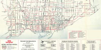 Peta dari Toronto tahun 1976