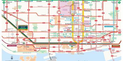 Peta dari TTC-pusat kota