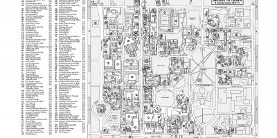 Peta dari university of Toronto St Georges kampus